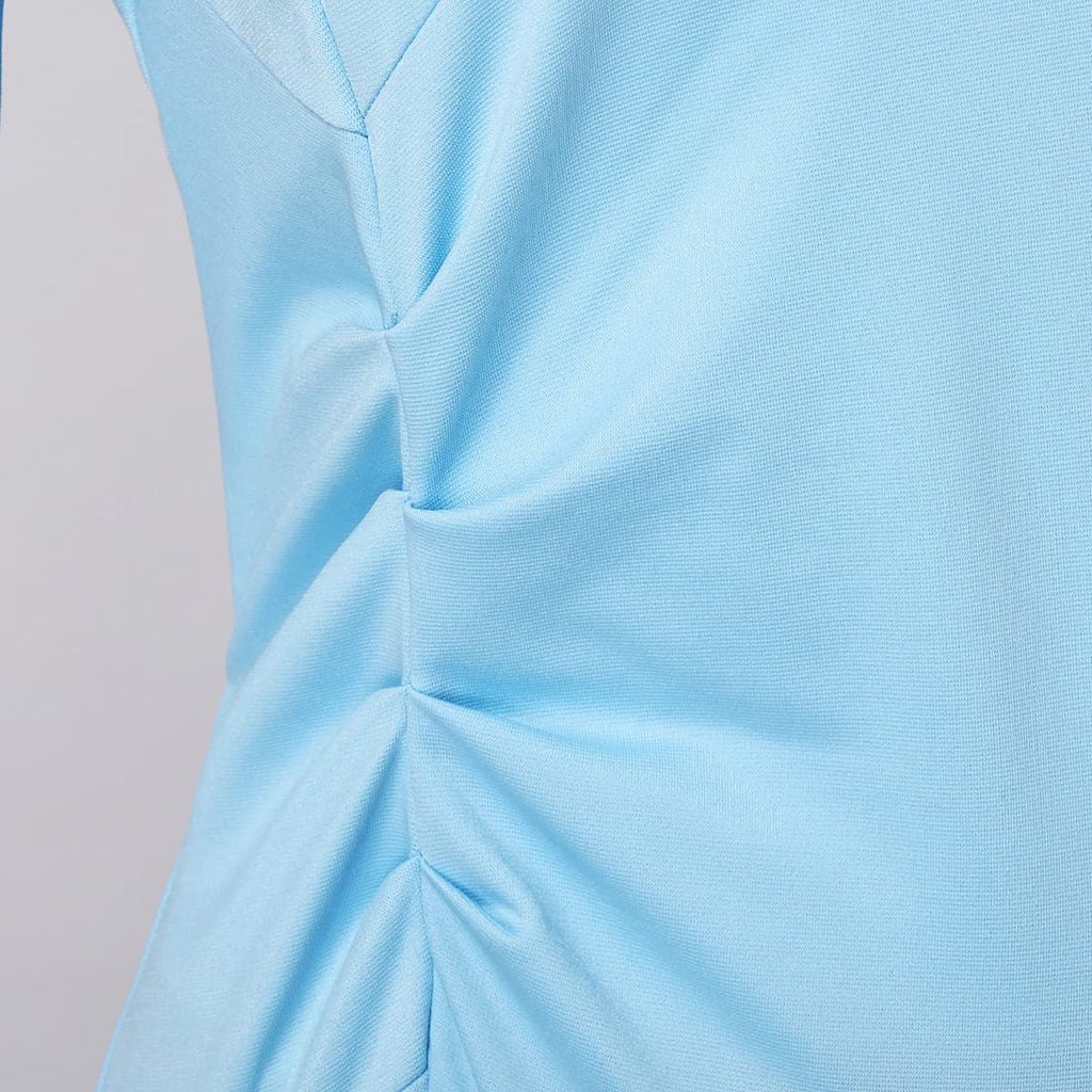 Blessume Ruched-Side & Slim-Fit Clergy Pencil Dress