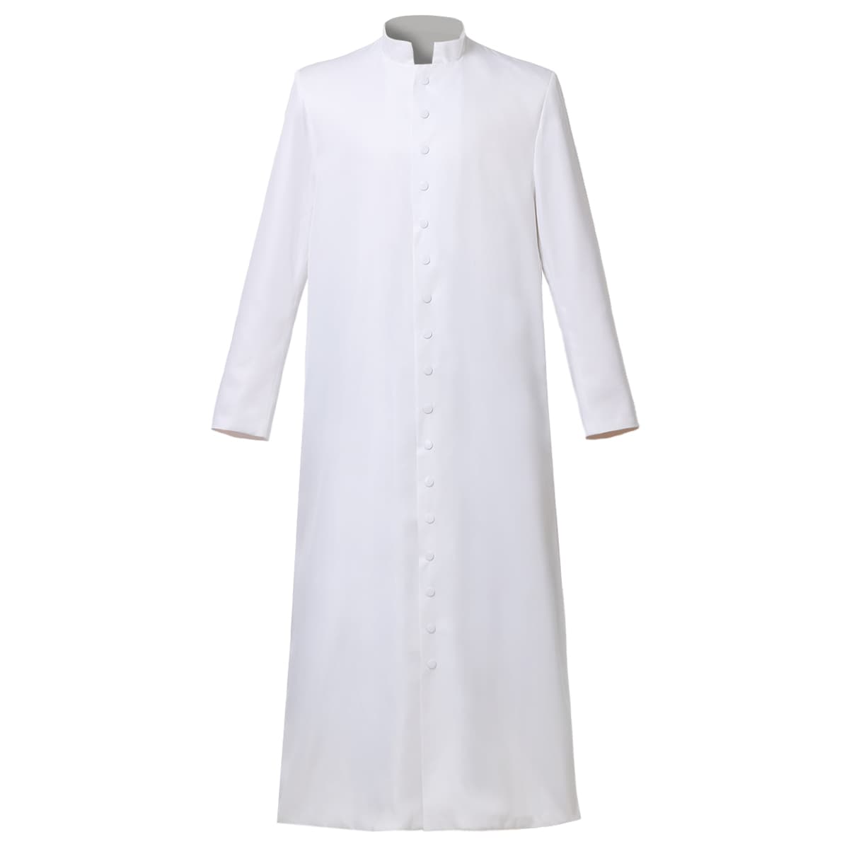 Blessume Stand-Collar & Button-Front Clergy Cassock